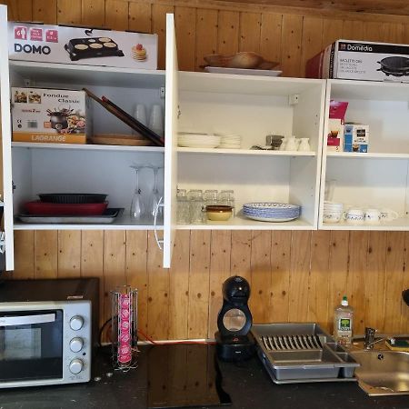 Studio 4 Couchages Dans Un Chalet Tout Confort Chamrousse Esterno foto